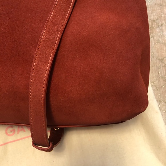 ♦️SOLD♦️Mansur Gavriel Lady Bag in Burnt orange suede - Picture 11 of 15